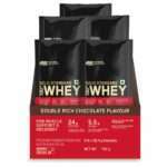Optimum Nutrition (ON) Gold Standard 100 Whey Protein Powder - 152 gm (0.33 Lb), Double Rich Chocolate...