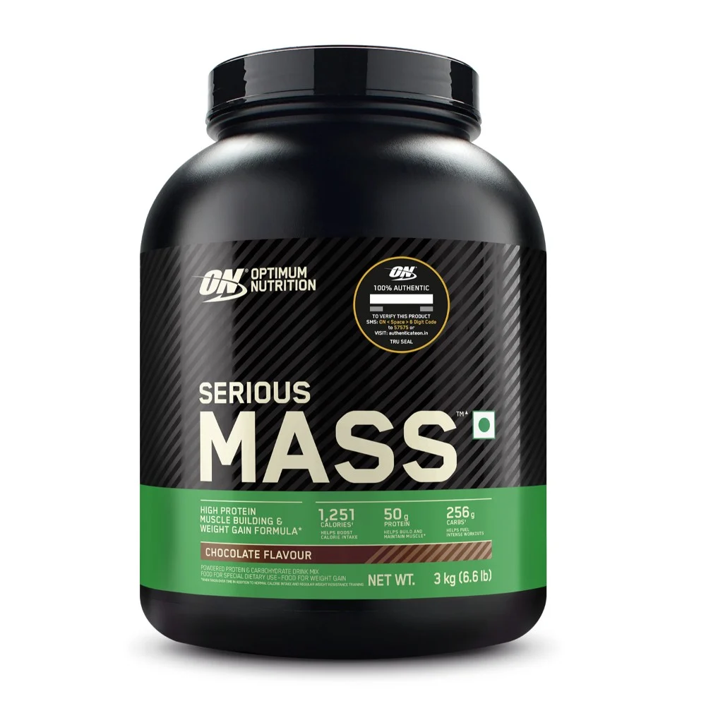 NB-OPT-1020-13-01 Optimum Nutrition (ON) Serious Mass Weight Gainer Powder - Image 1
