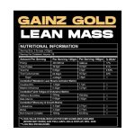 Corebolics Gainz Gold Lean Mass - Image 3